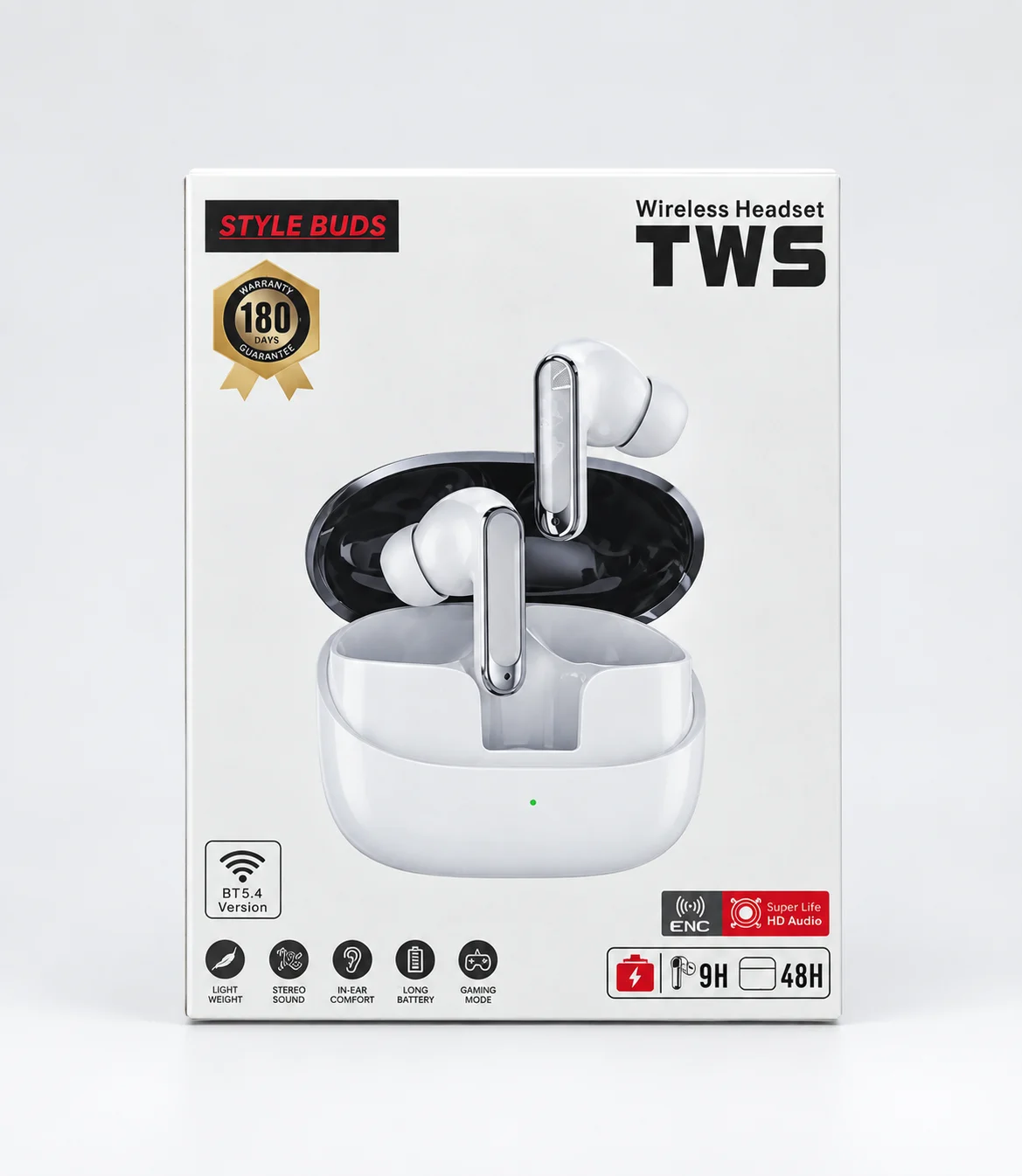 TWS Wireless Earbuds with Charging Case